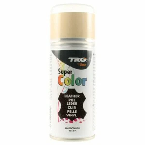 TRG Color Super Colour Dye Spray Leather Vinyl Canvas Plastic Boot Shoes Vanilla - Picture 1 of 1