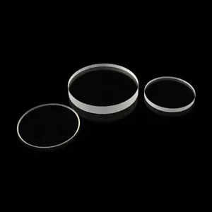 NEW ROUND 1MM-3MM THICK FLAT WATCH SAPPHIRE CRYSTAL REPLACEMENT SIZE 26MM-34MM - Picture 1 of 2