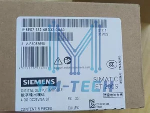 Nuevo Siemens 6ES7132-4BD32-0AA0 6ES71324BD320A0 DP 5 módulos electrónicos - Imagen 1 de 1