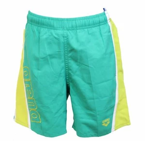 BOXER MARE BAMBINO ARENA TG 8 / 9 ANNI PANTALONCINI COSTUME BAGNO JUNIOR verde - Picture 1 of 3