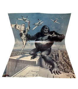 King Kong 1976 Scholastic Magazin Filmplakat Dynamic Trade Center - Bild 1 von 6