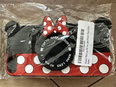 Disney Minnie Mouse Polka Dot Bow Apple iPhone 7 Or 8 Plus Cell Phone Case NEW - Image 1 of 4