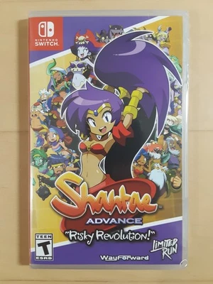 Shantae "Risky Revolution!" Nintendo Switch -Limited Run Games- Ships in a Box! - Image 1 of 4
