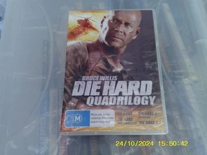 Die Hard - Quadrilogy very good condition dvd region 4 t341 - Picture 1 of 1