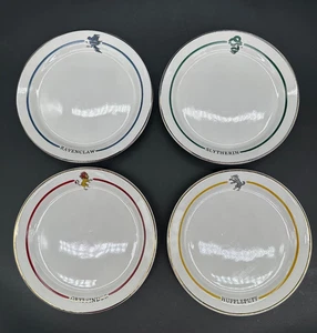 Pottery Barn Harry Potter Hogwarts Steinzeug Vorspeisenteller 4er Set - Bild 1 von 10