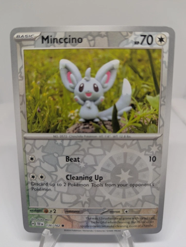 Minccino - Common SV05: Temporal Forces 136/162 NM - Image 1 of 1