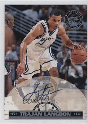 1999 Press Pass Authentics Auto Trajan Langdon Rookie Auto RC - Image 1 of 2
