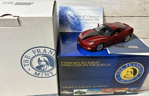 Franklin Mint 2008 Corvette Z06 Wil Cooksey Signature Edition Ltd Ed 154/505 Neu in OVP - Bild 1 von 23