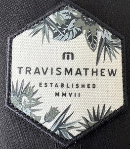 Sombrero de golf Travis Mathew Reflect The Sun para hombre negro SnapBack OSFM - Imagen 1 de 12