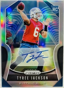 Panini Prizm Tyree Jackson RC 2019 automático plateado #321 - Imagen 1 de 2