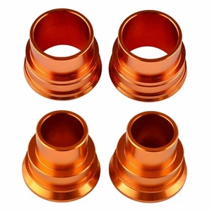 Rear & Front For 125-530 EXC/EXC-F/EXC-W 2003-2015 Orange Kit Wheel Hub Spacer - Picture 1 of 5