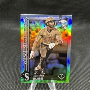 Ryan Bliss RC 2025 Topps cromo refractor sepia #37 Seattle Mariners - Imagen 1 de 2