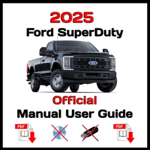 2025 Ford SuperDuty Official Manual User Guide - Picture 1 of 7