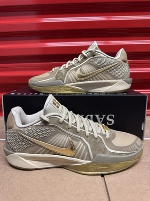 Women’s Size 10 - Nike Sabrina 2 NRG Metallic Gold Rattan Brown HF1799-200 - Image 1 of 4