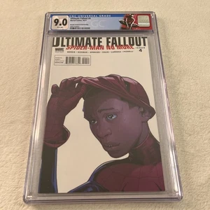 Ultimate Fallout #4 CGC 9.0 2nd Print Pichelli Variant 1st Miles Morales Label - Picture 1 of 8