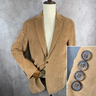 Chaqueta Blazer Brooks Brothers Pana Hombre 45L Regent Fit Marrón Abrigo Deportivo Foto 1 de 4
