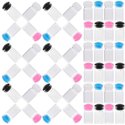  50 Pcs Mini-schnapsflaschen Glasflasche Mit Korken Korkstopfen Treibflasche - Bild 1 von 4