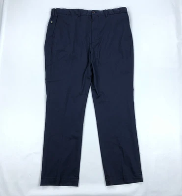 NUEVO CON ETIQUETAS Ralph Lauren Polo Pantalones de Golf Para Hombres 40x32 Azul Chino A Medida NUEVO Foto 1 de 4
