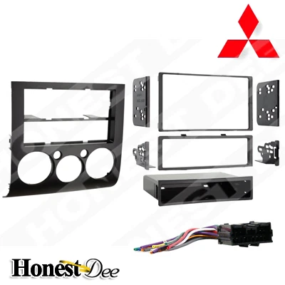 99-7012 Montaje y cables estéreo para automóvil Din simple y doble, kit de tablero de instalación de radio Foto 1 de 1