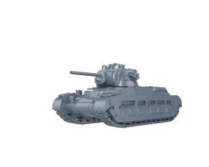WWII SOVIET USSR - MATILDA II MK IV - ZIS-5 76mm - 1/56 1/72 1/87 1/100 3D - Picture 1 of 5