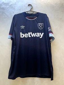 West Ham United 2021 2022 Third Shirt Soccer Jersey Umbro - Picture 1 of 8