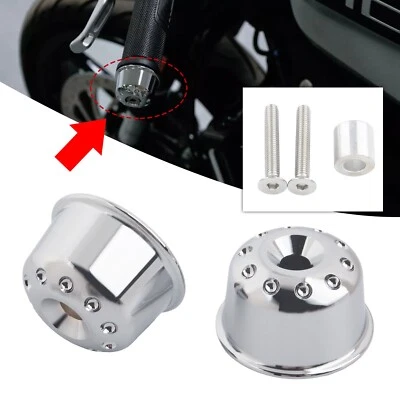 Bar Ends Hand Grip Handlebar End Caps For Royal Enfield Bear Shotgun 650 Silver - Image 1 of 4