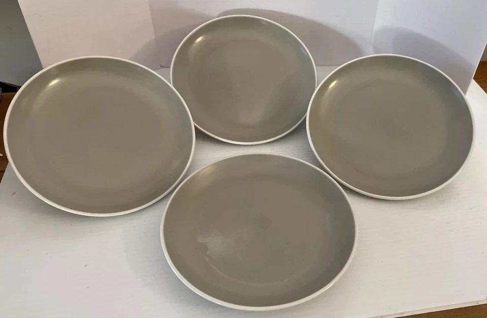 Juego de 4 platos de ensalada/almuerzo 222 QUINTO (PTS) adoquines en perfecto estado Foto 1 de 4