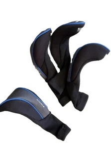 Top Flite 5w Gamer Golf Club Cover Calza Nero Grigio Blu Singe Cover - Foto 1 di 1