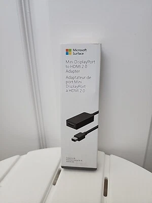 New Microsoft Surface Mini DisplayPort To HDMI 2.0 Adapter Free Shipping - Image 1 of 2