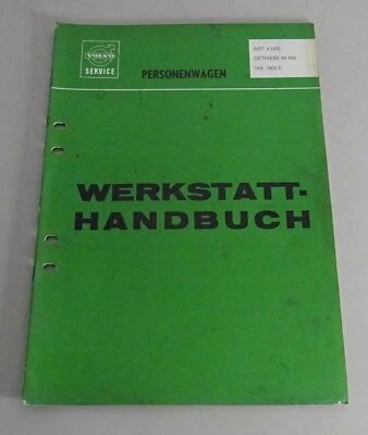 Manuale Di Officina Volvo 164 + P 1800 E Cambio M 400 Stato 06/1973 - Immagine 1 di 2