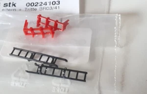 Fleischmann 00224103 Satz Tenderleitern für BR 03, BR 41 Spur H0,NEU OVP, 224103 - Bild 1 von 1