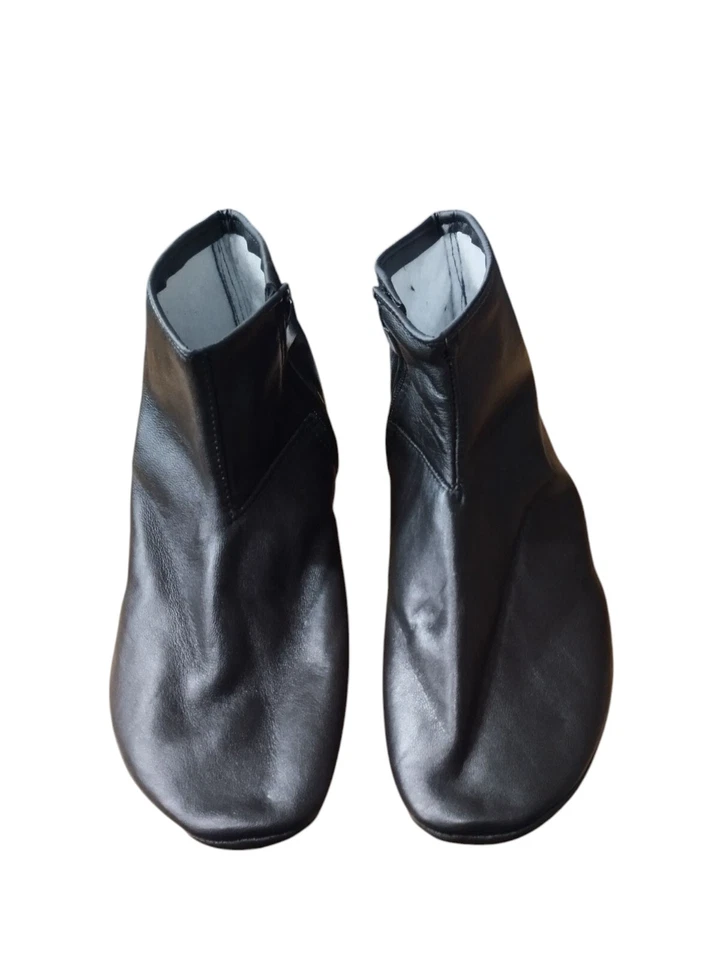 1 pair of Unisex 100% Leather Socks Zipper Muslim Prayer Islamic Mosque Khuff - Image 1 of 4