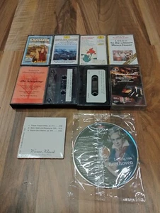Konvolut Klassik + Kirche, 8 Audiocassetten + 2 CD's, Brahms, Strauss, Haydn ua. - Bild 1 von 3