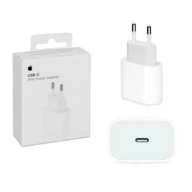 Apple 20W Alimentatore USB‑C - Bianco (MHJE3ZM/A)