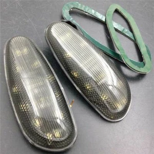 Smoke LED Turn Signal Light Flush mount For 2001-2004 2002 SUZUKI GSXR1000 K1 K3 - Picture 1 of 12