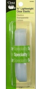 Dritz ~ (9346C) -Lightweight Clear -  5 yd - Picture 1 of 1