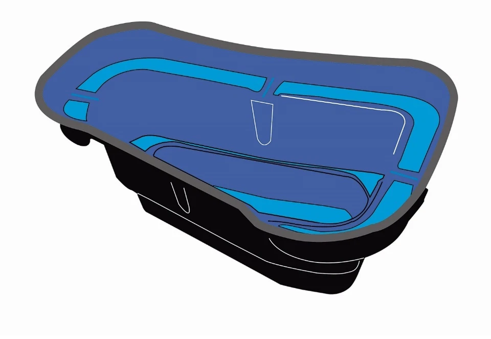 Ubbink Fertigteich Start komplett Schwarz 150 Liter Teichschale - Bild 1 von 1