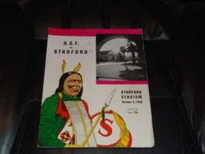 1946 SAN FRANCISCO AT STANFORD COLLEGE FOOTBALL PROGRAM  - Picture 1 of 2