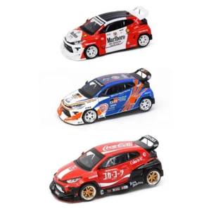 Combo 3 POP RACE Pandem Toyota GR Yaris Gulf Malboro Coca Cola Limited Exclusive - Foto 1 di 18