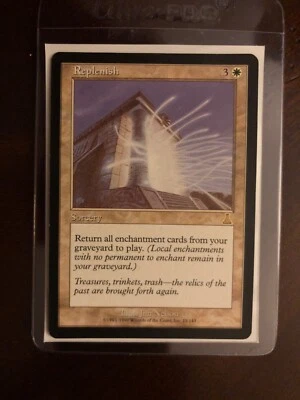 Replenish X (1)  Urza’s Destiny EX/NM-  (RM) 4RCards - Image 1 of 2