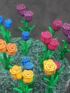 20x Tulipanes de mesa 28/32 mm bits / base / modelismo - Imagen 1 de 2