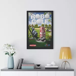 Robocough ROBOGOLF Framed Vertical Poster - Picture 1 of 10