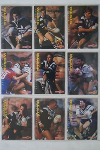 Magpies NRL Dynamic Rugby League Football 9 Card Team Set in Album Sleeve - Picture 1 of 8
