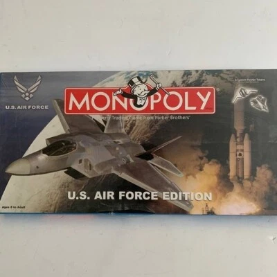 Juego de mesa Monopoly US Air Force Edition 2003 de colección Hasbro USAopoly sellado Foto 1 de 4