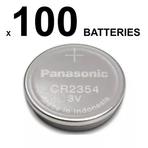 100 pc PANASONIC CR2354 CR 2354 3v Lithium Battery - FRESHLY NEW - USA Seller - Picture 1 of 2