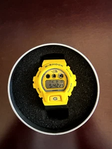 Supreme x The North Face x Casio G-Shock DW-6900 Watch Yellow, New - Picture 1 of 5
