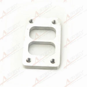 T3 T3/T4 T04E Mild Steel Divided Turbo Exhaust Manifold Inlet Flange 1/2" Thick - Picture 1 of 3