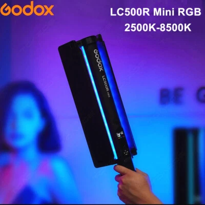 Godox LC500R mini 2500K-8500K RGB LED Video Light Stick Handheld RGB Tube Lamp  - Image 1 of 4