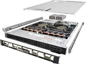 Dell PowerEdge R640 10Bay 2x Intel Xeon Gold 64GB H730 Boss S1 25gbe + Rails - Picture 1 of 4