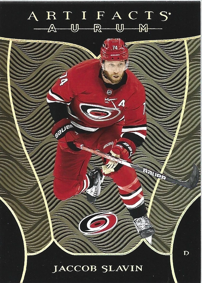 Jaccob Slavin #A-JS - 2022-23 Artifacts - Aurum - Image 1 of 1